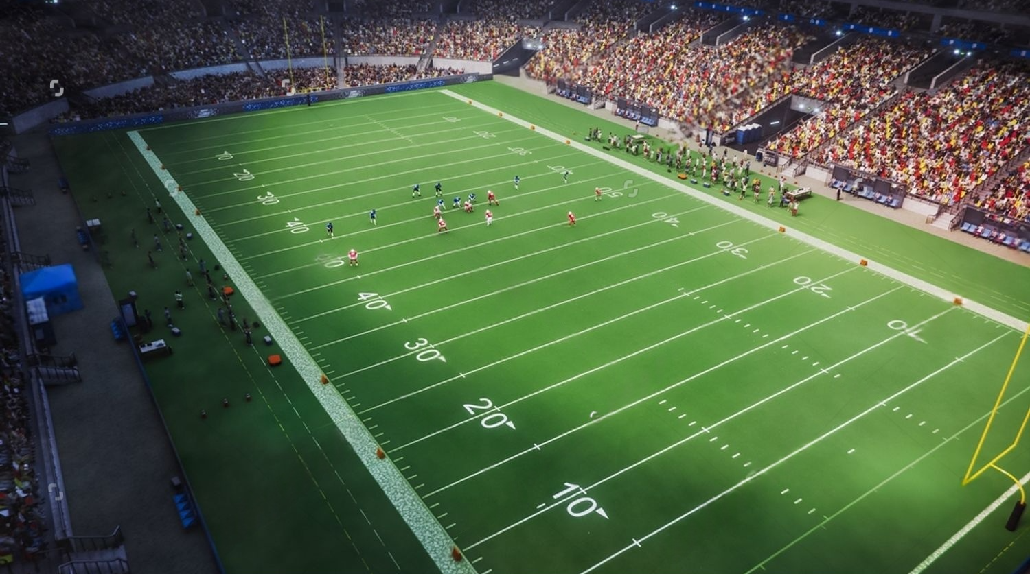 Elite sports organisations - stadium aerial view